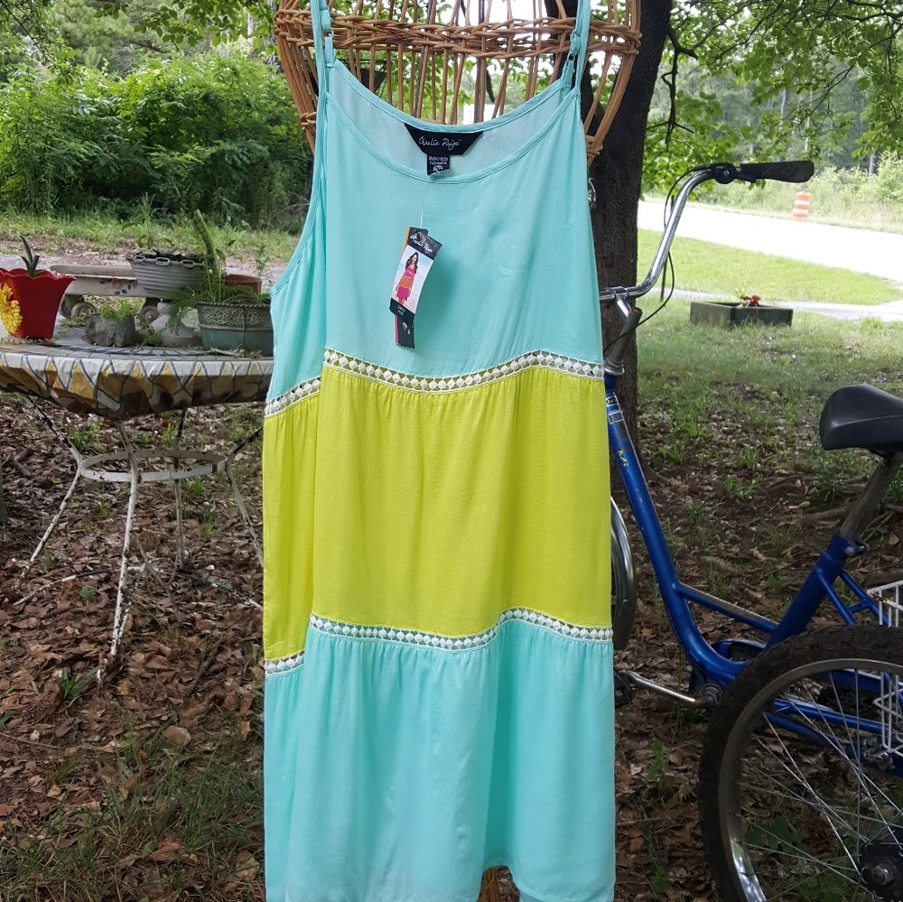 NWT Charlie Paige dress/top